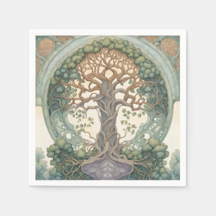 Serviette En Papier Tree of Life