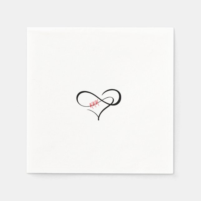 Serviette En Papier Triple H Infinity Heart (Devant)