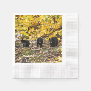 Serviette En Papier Trois ours
