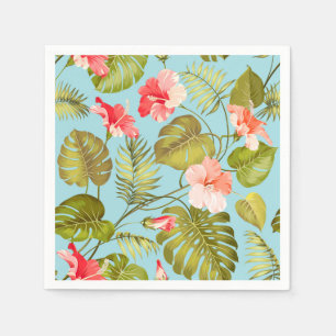 Serviette En Papier Tropical