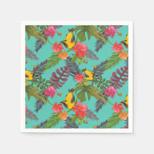 Serviette En Papier Tropical
