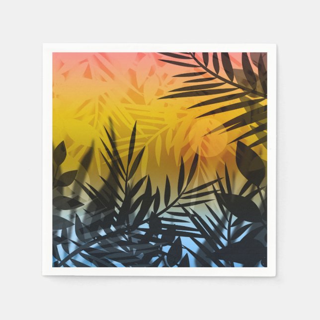 Serviette En Papier tropics (Devant)