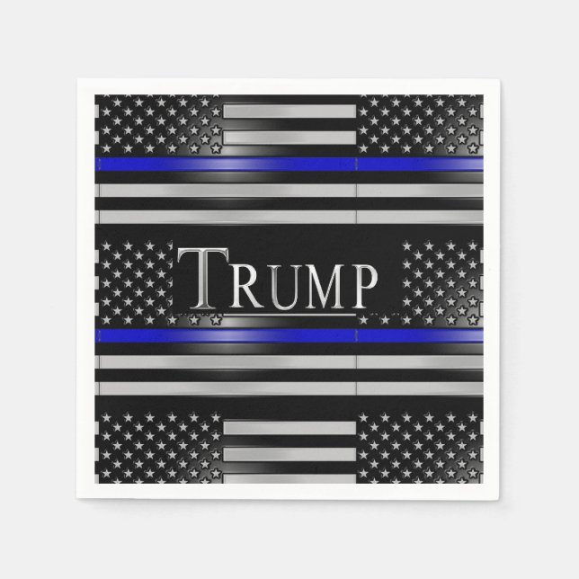SERVIETTE EN PAPIER TRUMP 2020 (Devant)