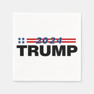 Serviette En Papier Trump 2024