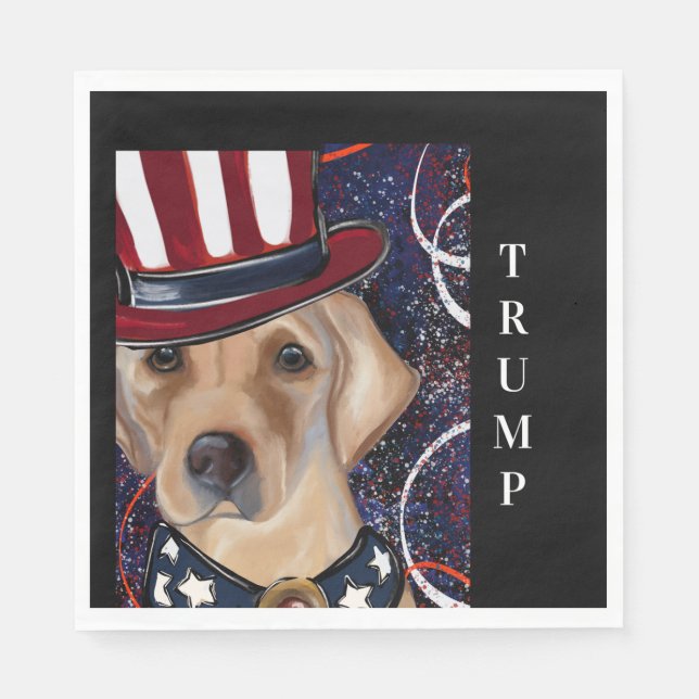 SERVIETTE EN PAPIER TRUMP 2024 (Devant)