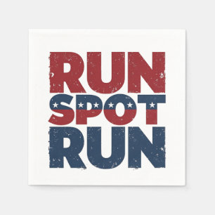 Serviette En Papier Trump 2024 Trump Vance élection de Run Spot Run Tr