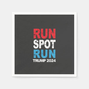 Serviette En Papier Trump 2024 Trump Vance élection de Run Spot Run Tr