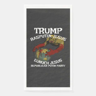 Serviette En Papier Trump Kaiser Bill DictateurAllemand Fasciste Tsar