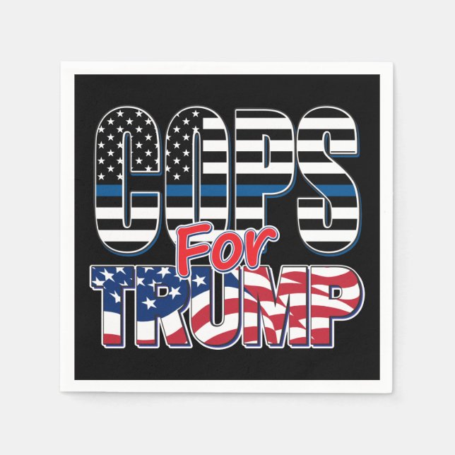 Serviette En Papier Trump - Trump 2020 (Devant)