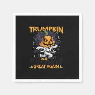 Serviette En Papier Trumpkin rendre Halloween plus grand encore Trumpk