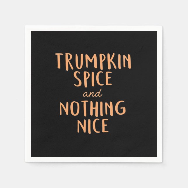 Serviette En Papier Trumpkin Spice Nice (Devant)