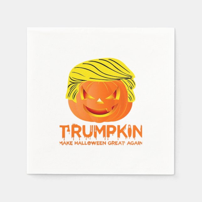 Serviette En Papier Trumpkin - Vous Avez Peur ? Classique (Devant)