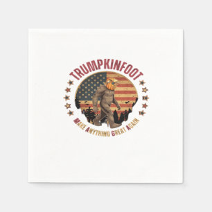 Serviette En Papier Trumpkinfoot Bigfoot Trumpkin rend tout génial