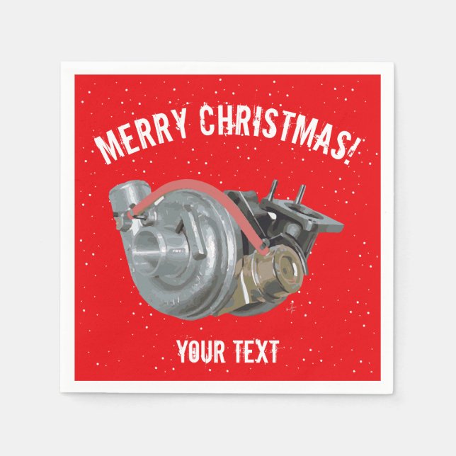 Serviette En Papier Turbocompresseur (Devant)