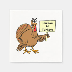 Serviette En Papier Turquie adulte plaisante Pardon présidentiel Toute