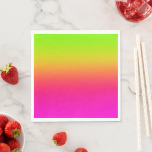 Serviette En Papier Tutti Frutti Gradient