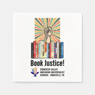 Serviette En Papier TVUUC - Livre Justice!