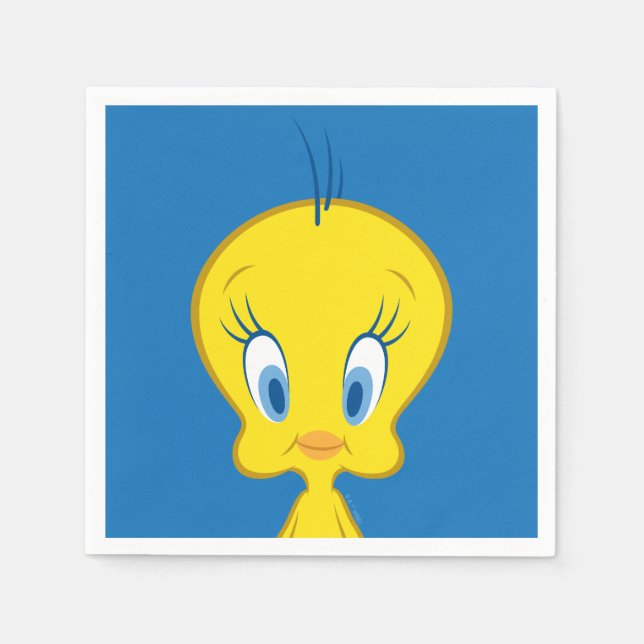 Serviette En Papier TWEETY™ | Petit Oiseau Innocent (Devant)