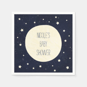 Serviette En Papier Twinkle Little Star Starry Sky Baby shower