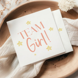 Serviette En Papier Twinkle Little Star Team Boy Blue Gender Reveal