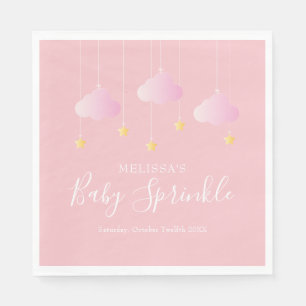 Serviette En Papier Twinkle sprinkle petite étoile bébé fille douche r