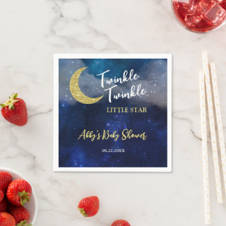 Serviette En Papier Twinkle Twinkle Little Star Baby shower