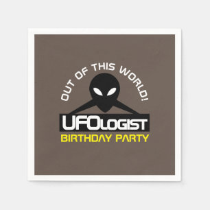 Serviette En Papier UFOlogist Party, Anniversaire