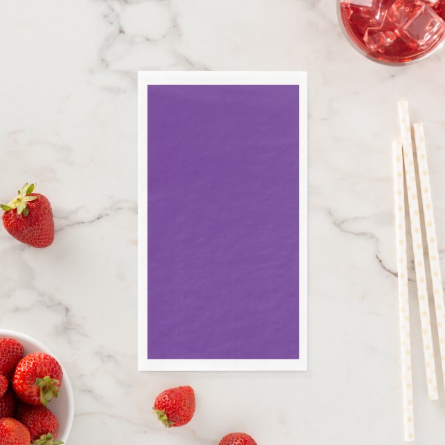 Serviette En Papier un arrière - plan pourpre avec un (En situation)
