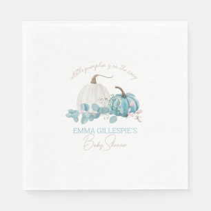 Serviette En Papier Un Baby shower Automne Un Peu Citrouille