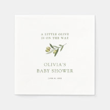 Un Baby shower minimaliste Un Peu Olive