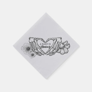 Serviette En Papier Un bébé est en train de brasser des Baby showers S