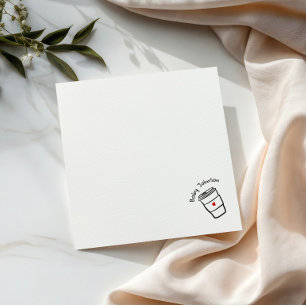 Serviette En Papier Un bébé est en train de brasser Main dessinée Fête