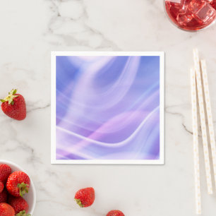Serviette En Papier Un brouillard pastel mystique