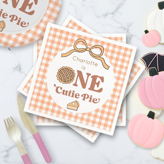 Serviette En Papier Un gâteau mignon pour un 1er anniversaire (Créateur téléchargé)