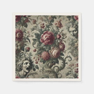 Serviette En Papier 🌹 Un héritage creux – Gothique victorien