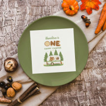 Un Joyeux Ours De Camper Anniversaire