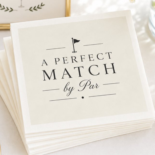 Serviette En Papier Un mariage parfait par Par Wedding (Créateur téléchargé)
