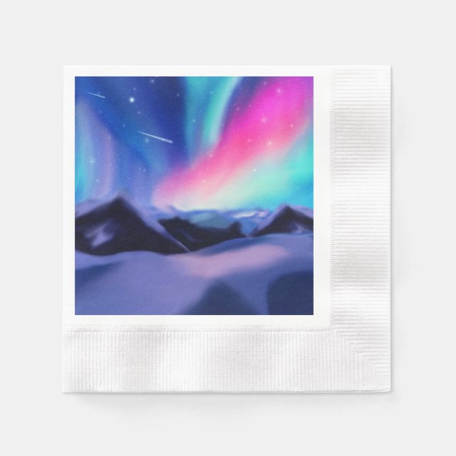 Serviette En Papier Un million de rêves d'Aurora (Devant)