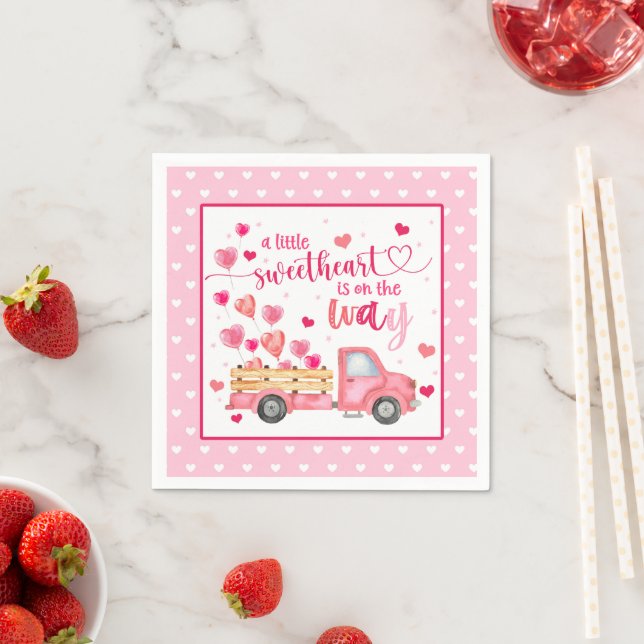 Serviette En Papier Un petit Baby shower adorable Napkin (En situation)