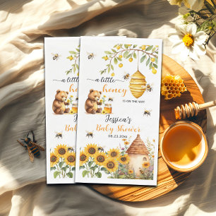 Serviette En Papier Un petit Baby shower d'abeilles au miel