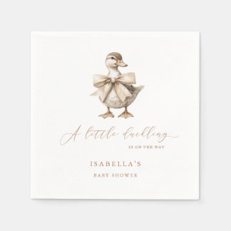 Serviette En Papier Un Petit Baby shower De Canard