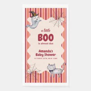 Serviette En Papier Un Petit Chat Fantôme Chat Automne Baby shower Aut