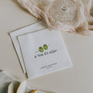 Serviette En Papier Un peu plus âgée Anniversaire sur le thème Marti