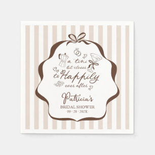 Serviette En Papier Un peu plus près Espresso Martini Enterrement de v
