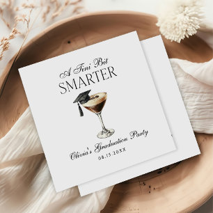 Serviette En Papier Un Tini Bit Plus Intelligent Martini Espresso de R