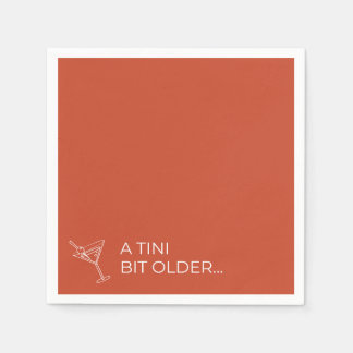 SERVIETTE EN PAPIER UN TINI UN PEU PLUS ANCIEN