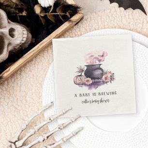 Serviette En Papier Une Baby en cours de brassage Baby Shower Hallow