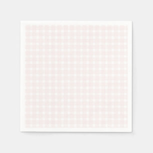 Serviette En Papier Une Baby Shower Douce Rose pour un Petit Lapin