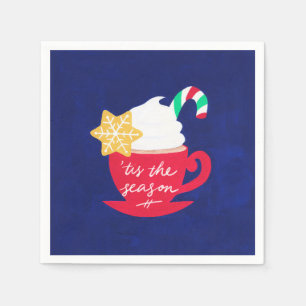 Serviette En Papier Une Coupe de 'Tis The Season'
