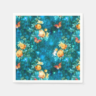 Serviette En Papier Une fée dans le jardin Série Design 11